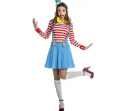 Costume da clown per una donna