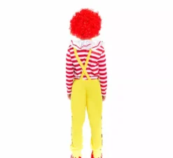 Costume da clown sadico dell'hamburger per bambini