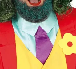 Costume da clown sorridente per uomo
