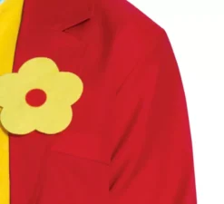 Costume da clown sorridente per uomo