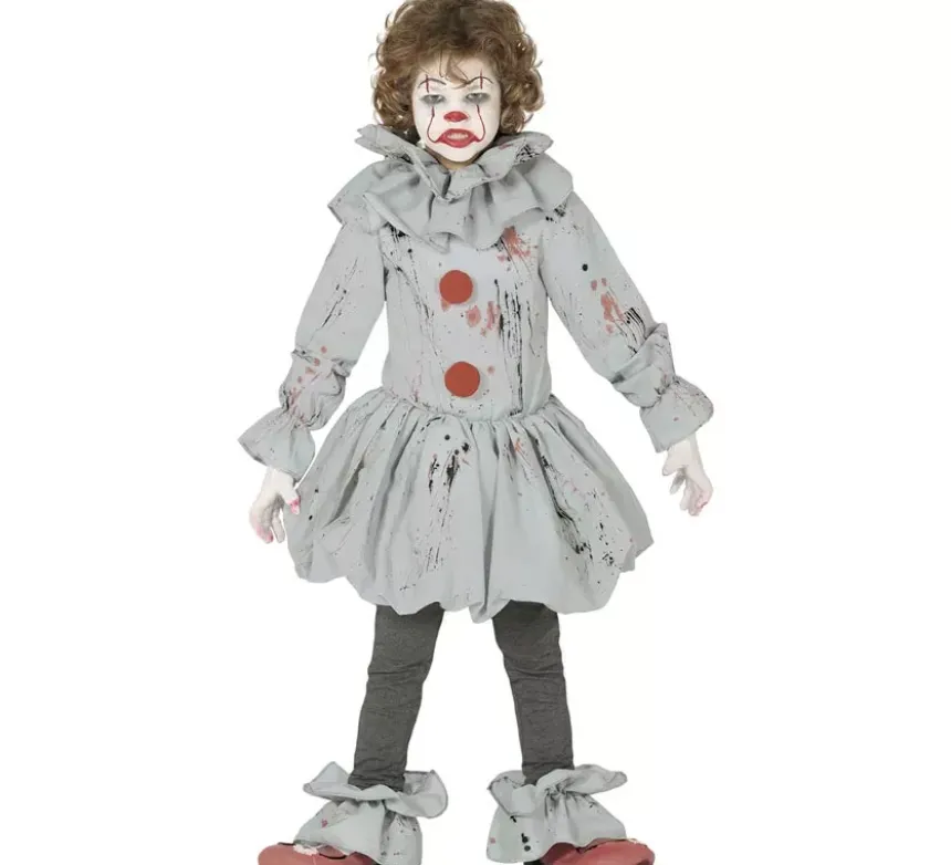 Costume da clown spaventoso per bambino