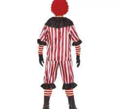 costume da clown strisce per gli uomini