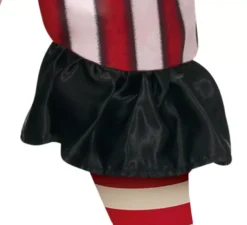 costume da clown strisce per i bambini