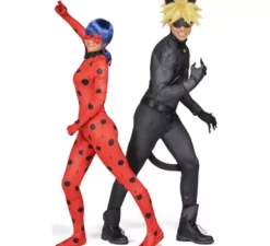 Costume da coccinella miracoloso con parrucca da donna
