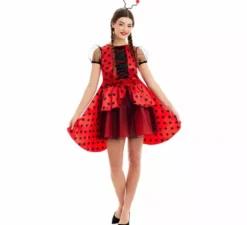 Costume da coccinella per donna