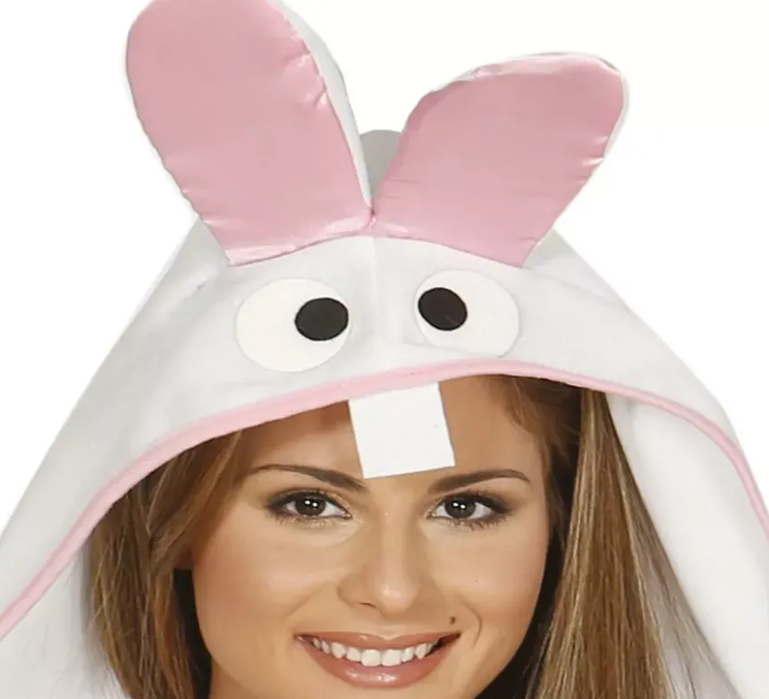 Costume da coniglietto bianco per adulti