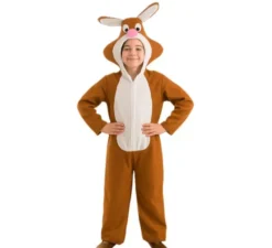 Costume da coniglio marrone per bambini