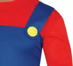Costume da contadino o idraulico 2 in 1 per uomo
