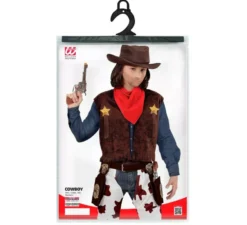 Costume da cowboy con bandana per bambini e ragazzi