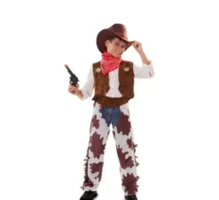 Costume da cowboy con zahones per bambino