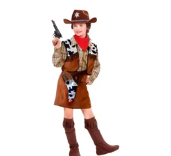 Costume da cowboy da cowgirl per ragazza