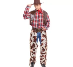 Costume da cowboy del vecchio West per uomo