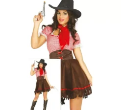 Costume da cowgirl o cowgirl per una donna