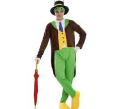 Costume da cricket dei cartoni animati per uomo