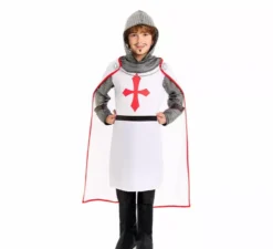 Costume da crociato templare per bambino