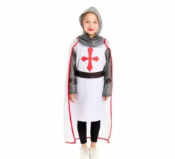 Costume da crociato templare per bambino