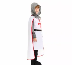 Costume da crociato templare per bambino
