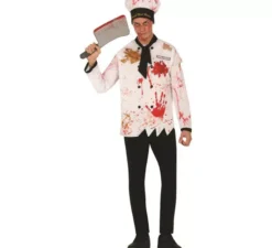 Costume da cuoco cannibale per uomo