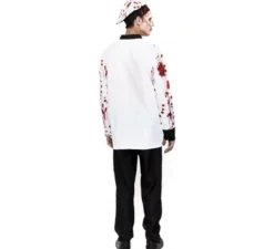 Costume da cuoco zombie per uomo