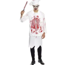 Costume da cuoco zombie per uomo