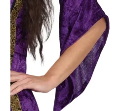 Costume da dama medievale viola per donna