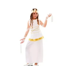 Costume da Dea Greca Athenaper bambina