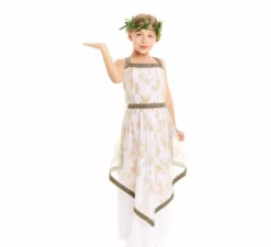 Costume da dea greca per bambina