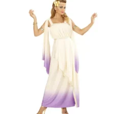 Costume da Dea greca viola per donna