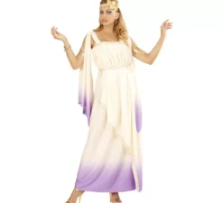 Costume da Dea greca viola per donna