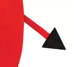 Costume da demone rosso per uomo