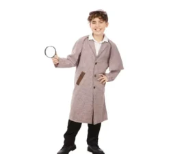 Costume da detective degli anni '30 con cappello per bambino