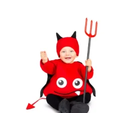 Costume da diavoletto giocoso per neonati e bambini