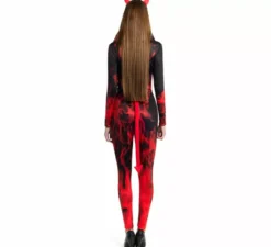 Costume da diavolo con corna per donna