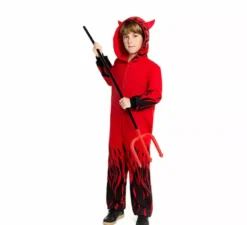 Costume da diavolo in fiamme per bambini