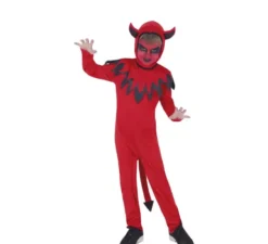 Costume da Diavolo rosso per bambino