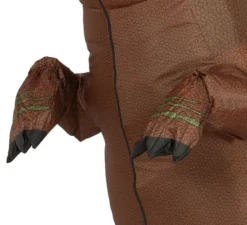 Costume da dinosauro gonfiabile grande per adulto