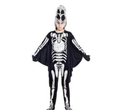 Costume da dinosauro scheletro per bambini