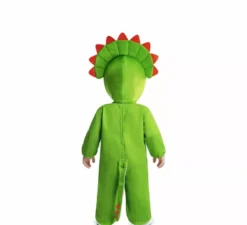 Costume da dinosauro verde per neonato