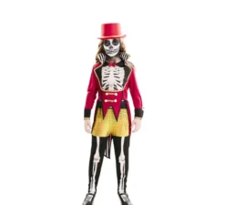 Costume da domatore di scheletri per bambina