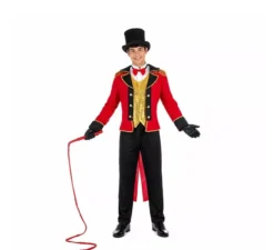 Costume da Domatore rosso per uomo