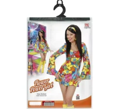 Costume da donna Floral Power anni '70