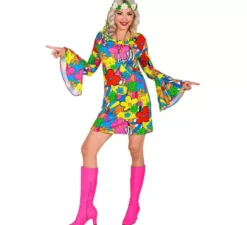 Costume da donna Floral Power anni '60