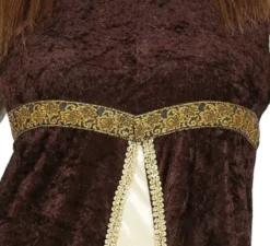 Costume da donna medievale per una donna