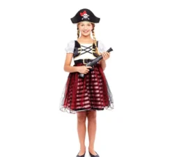 Costume da donna pirata per bambina