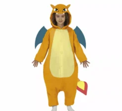 Costume da drago arancione per bambino