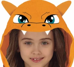 Costume da drago arancione per bambino