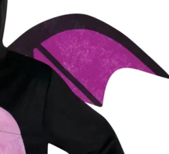 Costume da drago nero per ragazzi