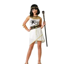 Costume da egiziana bianca per bambina
