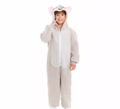 Costume da elefante del safari per bambini