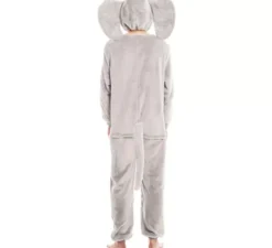 Costume da elefante grigio con cappello per uomo